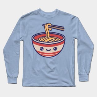 Kawaii Ramen Noodles Cute Japanese Anime Gift Long Sleeve T-Shirt